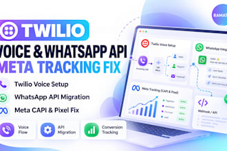 setup twilio voice whatsapp api migration conversion API fb capi integration