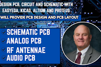 design audio pcb, analog circuits, guitar pedal pcb and schematics