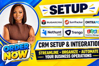 setup sugarcrm sumtracker ontraport nethunt crm trengo zoho inventory management