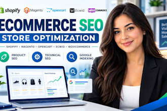 do shopify magento opencart ecwid woocommerce SEO optimization