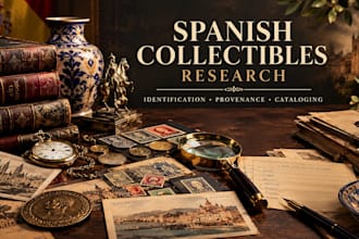 research spanish collectibles antique provenance iberian artifacts and vintage