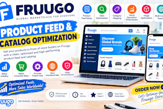 optimize your fruugo bulk product listing ebay onbuy catalog and produt feeds