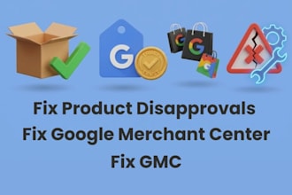 fix google merchant center gmc product disapproval issues
