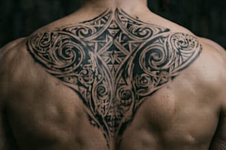 create unique tribal tattoo designs