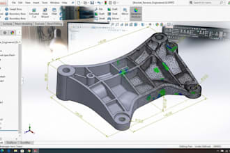 do reverse enginerring c ad, scan to cad, stl to step and 3d reconstruction
