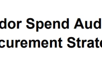 audit vendor spend and transform procurement workflows