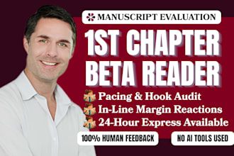 beta read your first chapter romance thriller fantasy