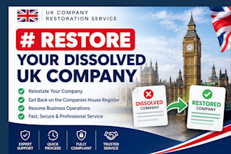 restore your dissolved UK company