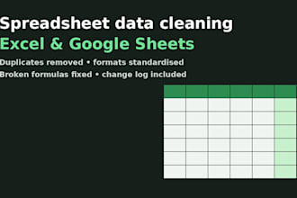 clean excel or google sheets data duplicates formats and broken formulas
