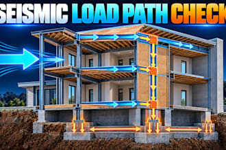 check seismic load paths and calculate retrofit forces