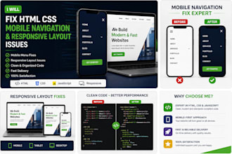 recreate your website hero section in responsive HTML CSS
