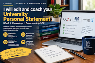 edit and coach your university personal statement ucas chevening and common app
