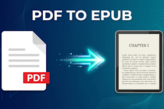 convert PDF to epub, mobi and kindle ebook publishing