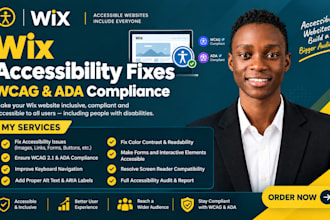 fix wix accessibility issues for ada and wcag compliance