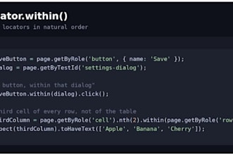 design a scalable QA test automation framework