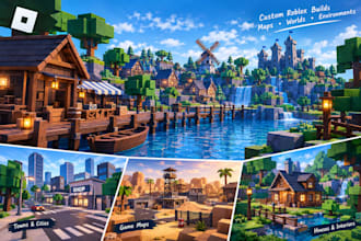 build custom roblox maps, environments, and low poly worlds