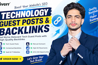 do technology backlink outreach for saas and IT sites