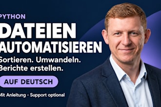automate files and reports with python scripts in german