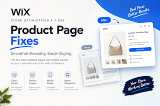 fix wix store product page, store troubleshooting and mobile shopping issues