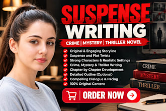 ghostwrite crime mystery thriller novel with suspense and unexpected plot twist