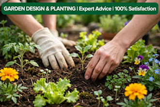 design a custom urban kitchen garden plan for small spaces