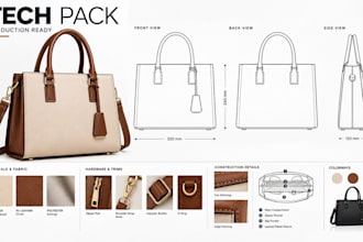 design your bag, tote bag, purse, briefcase, crossbody, and make a tech pack