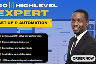gohighlevel CRM and automate your sales pipeline