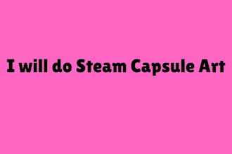 be steam capsule artist, steam capsule design, steam capsule art