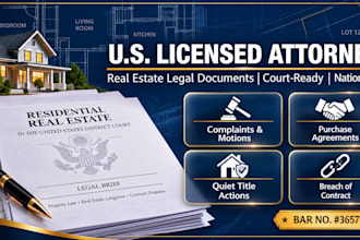 draft a real estate breach of contract legal document