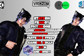 create, edit, and optimize a custom vrchat avatar