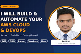 be your AWS cloud engineer and devops specialist
