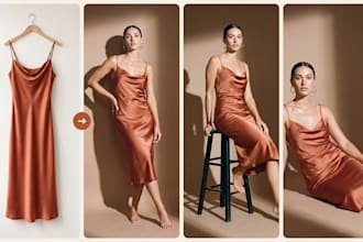 create luxury ai studio photoshoots for fashion brands