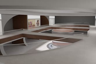 realized 3d shopping mall design,retail space,3d mall kiosk,stall exhibition
