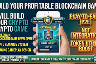 build a blockchain game with crypto rewards that keeps players paying