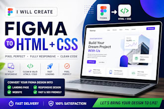 convert figma to HTML responsive bootstrap 5 pixel perfect