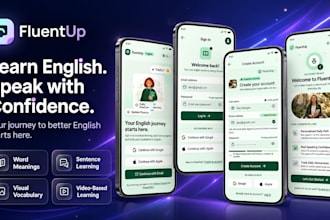 develop a language learning app for android and ios
