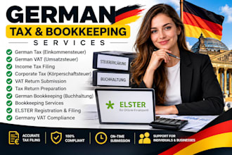 do german tax adivisor, steuerberater, legal expert, vat, elster and oss filling