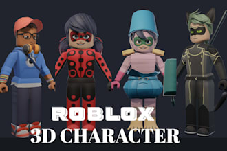 do custom roblox 3d game assets props vehicle ugc weapons roblox character model