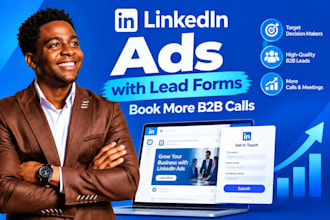 linkedin ads b2b lead generation marketing lead gen forms camp