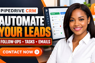 automate pipedrive lead management followups pipeline tasks email sequences CRM