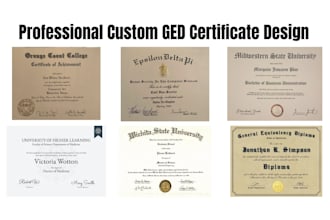 design bachelor degree certificate, doctorate master college diploma certificate