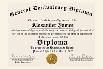 design college degree certificate, doctorate bachelor, ged master certificate
