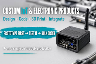 custom custom iot devices with esp32, arduino and 3d printed enclosure