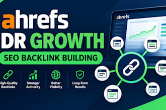 build SEO backlinks to help improve your ahrefs DR