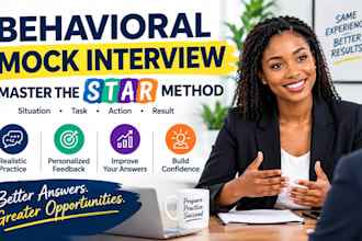 conduct a behavioral mock interview using the star method