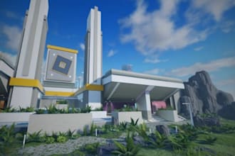 build custom low poly roblox maps for simulator and roleplay games