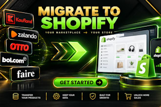 migrate kaufland marketplace zalando otto market bolcom faire to shopify store