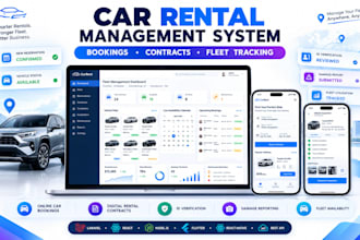 build car rental software with booking and fleet management