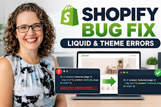 fix shopify bugs, liquid errors and theme issues