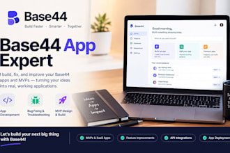 base44 expert base44 bug fixing base44 app development base44 mvp deign